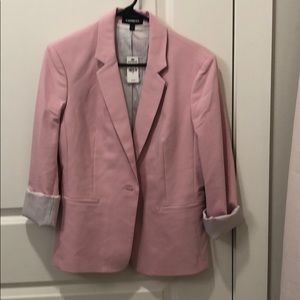 Express pink blazer